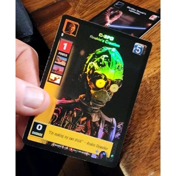 Star Wars Young Jedi Trading Card CCG Mixed Lot about 300 Cards Includes 3 Foils - Picture 4 of 7